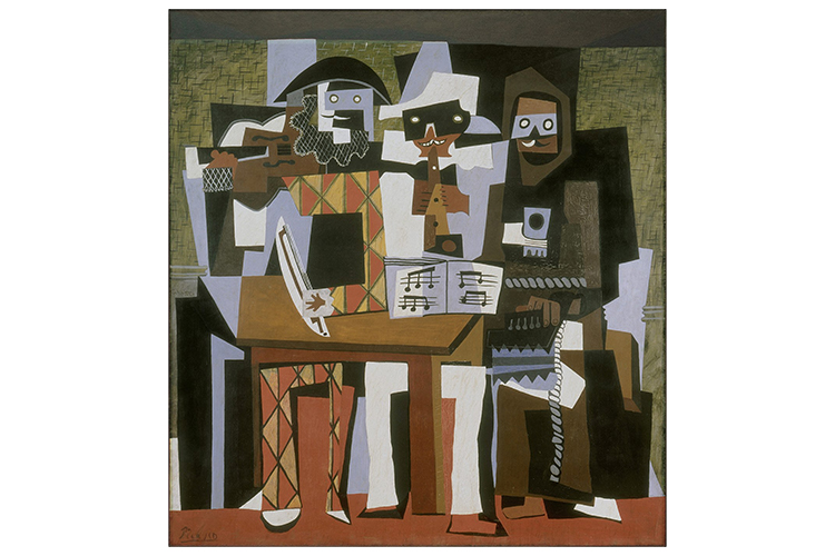Pablo Picasso, Nous autres musiciens (Three Musicians), 1921