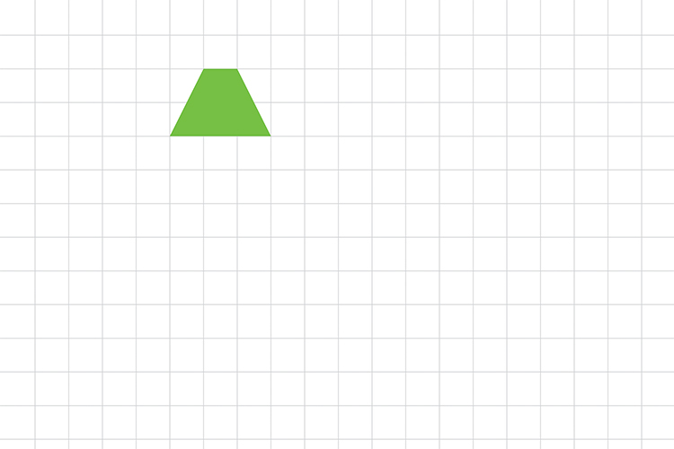 Draw this quadrilateral triangle 7 times as a tessellation