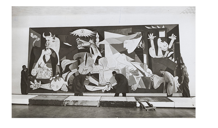 Guernica is one of Picasso's most famous paintings and one of the most famous paintings in the world.