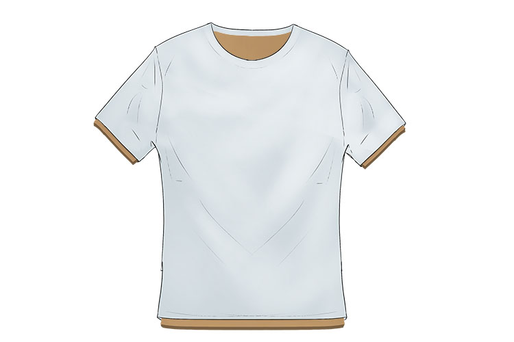 Place the cardboard inside the t-shirt