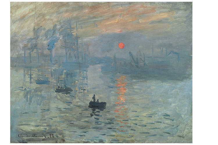 Below is another example of Claude Monet's work, an open-air impressionist scene