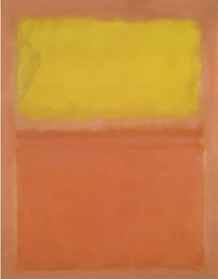 Orange and Yellow, 1956