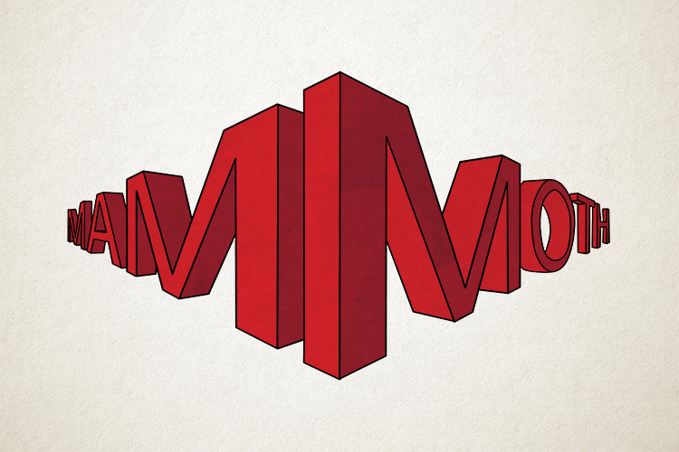 Finally you can colour in your letters. You can choose any colour you like. We have chosen the reds from the Mammoth Memory logo!