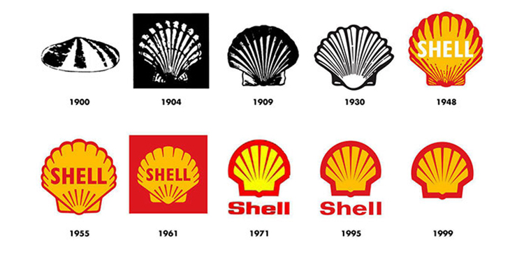 Logos don't always stay the same either, most evolve over time. 