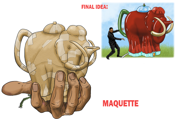 Maquette – Art - Mammoth Memory Art