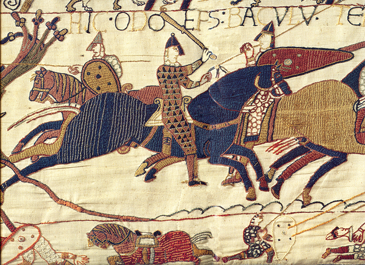The Bayeux Tapestry is one of the most famous examples of narrative art.