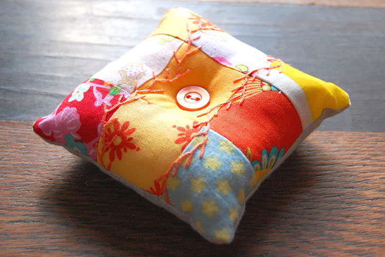 "patchwork pincushion #4" by Studio Paars is licensed under CC BY 2.0.