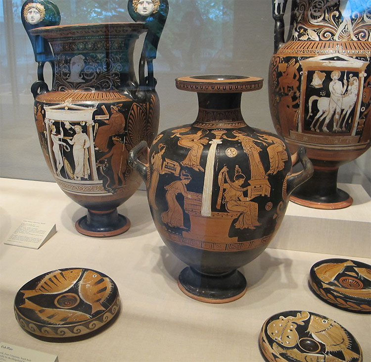 "Greek Pottery" by Ed Bierman is licensed under CC BY 2.0.
