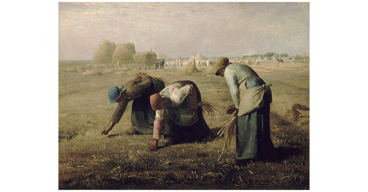 Jean-François Millet, The Gleaners, 1857