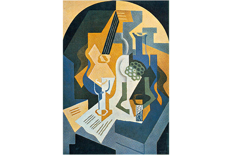 Juan Gris, Still Life with Fruit Dish and Mandolin, 1919