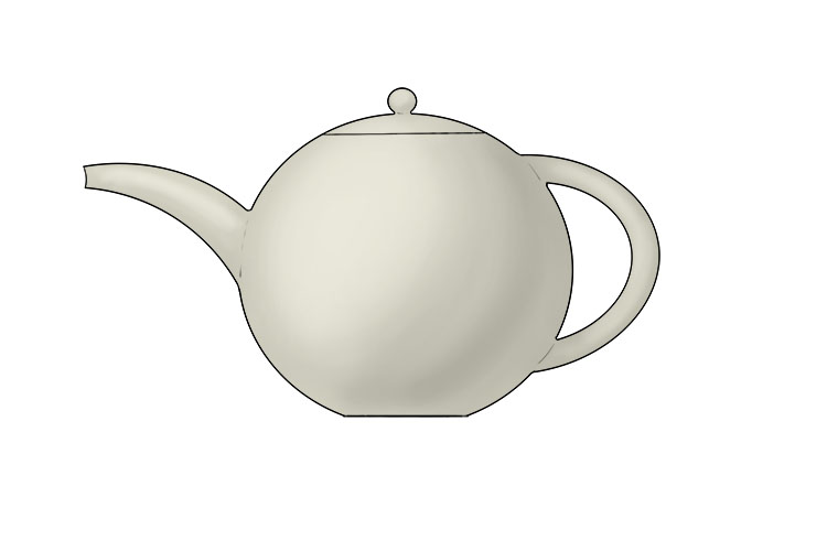 smooth out the seams where the spout and handle are attached. You can now leave your teapot to dry ready for firing