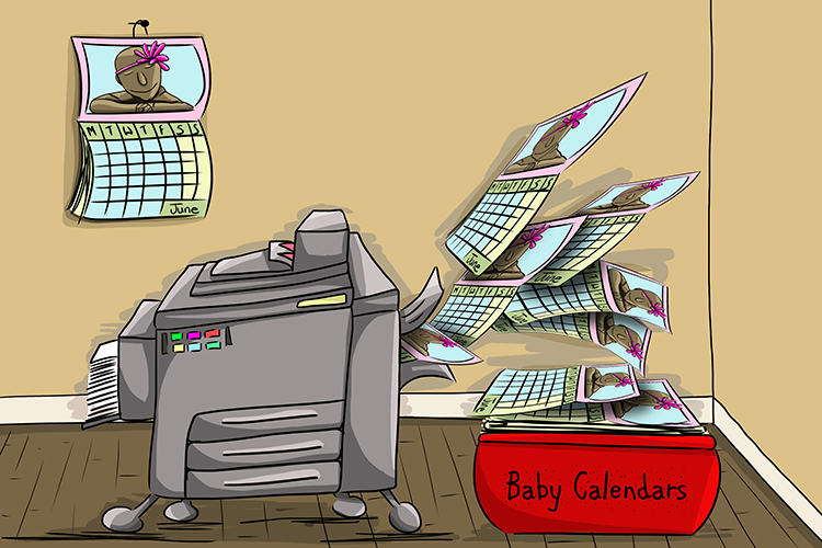 The reproduction rate is the number of births measured between 1000 people