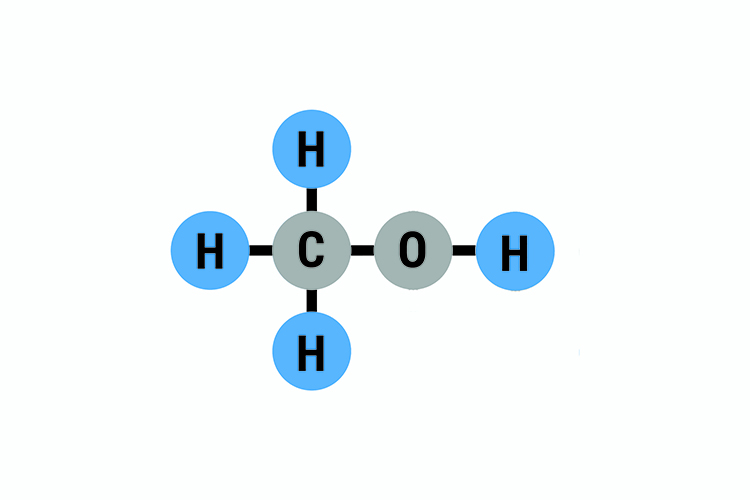 methylated spirits molecular structure