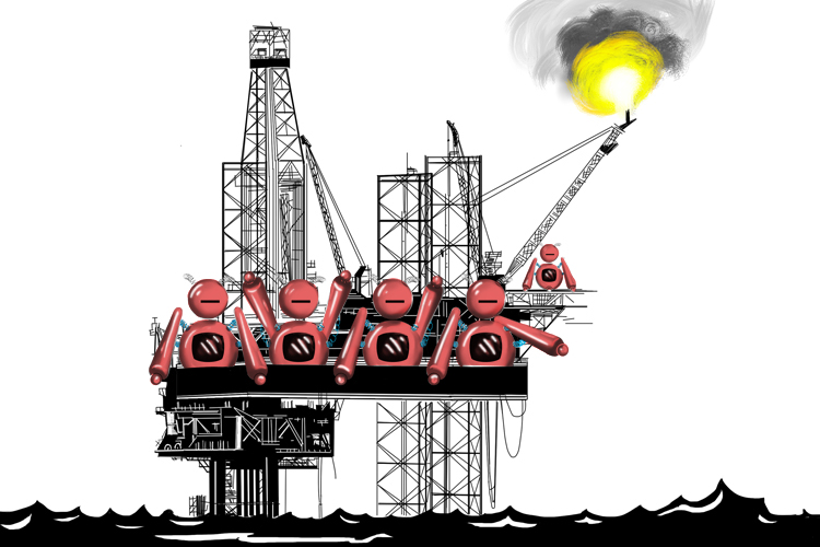 Oxidation is the loss of electrons and reduction is the gain of electrons.