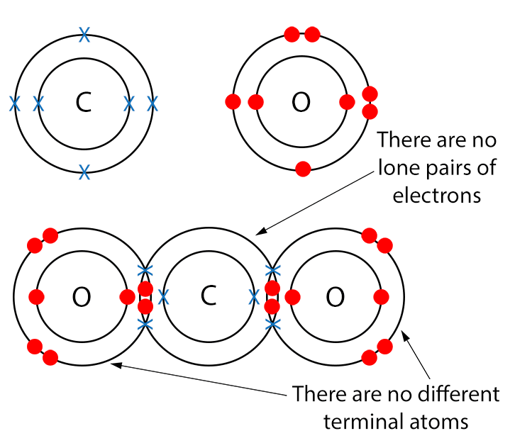 Draw a dot and cross diagram.