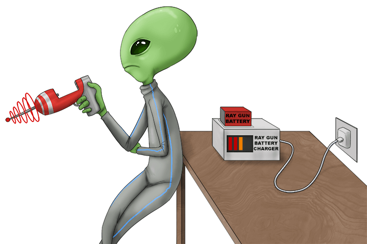 Rechargeable batteries are reversible because they use chemical reactions that can chemically run forwards