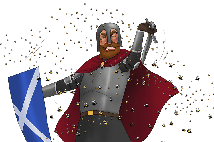 6. The bees attack (ATTACK).