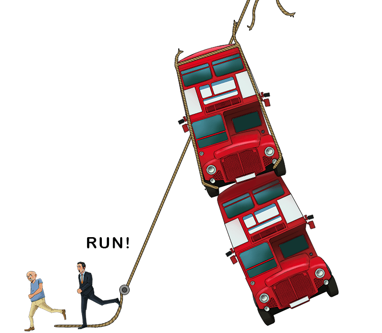 But then they got in real trouble