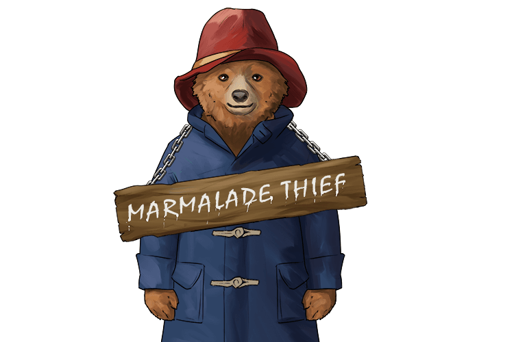 His title hang loose about him