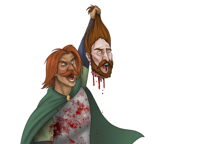 The scene concludes with Macduff killing Macbeth.