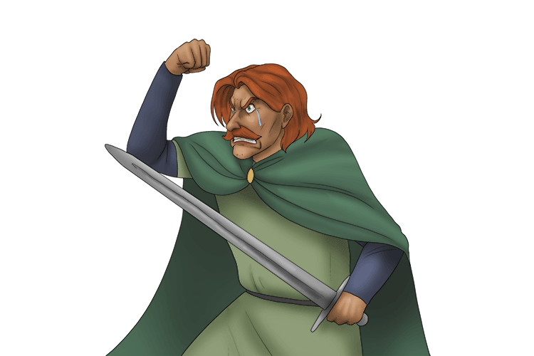 Macduff meets Malcolm in England, seeking his help to overthrow Macbeth.