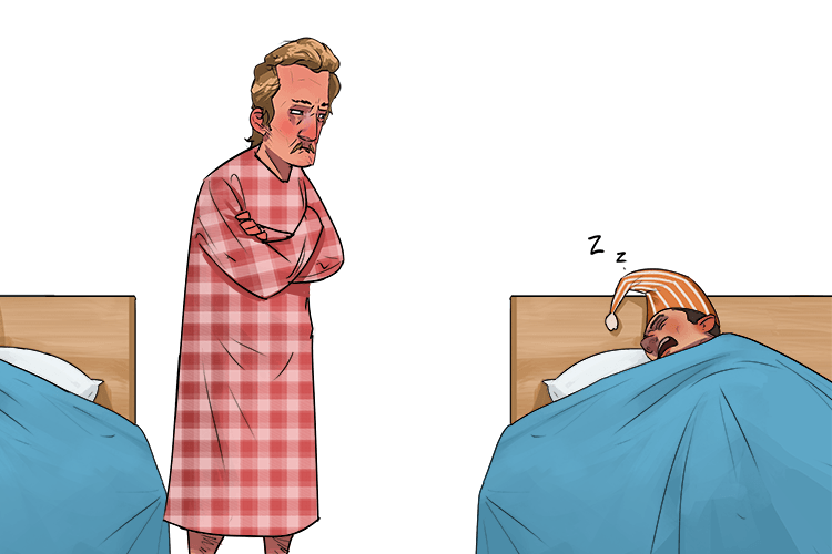 I can't sleep no more