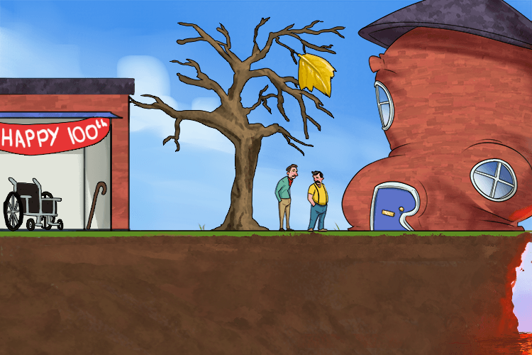 And after that stuff which should accompany me in my old age