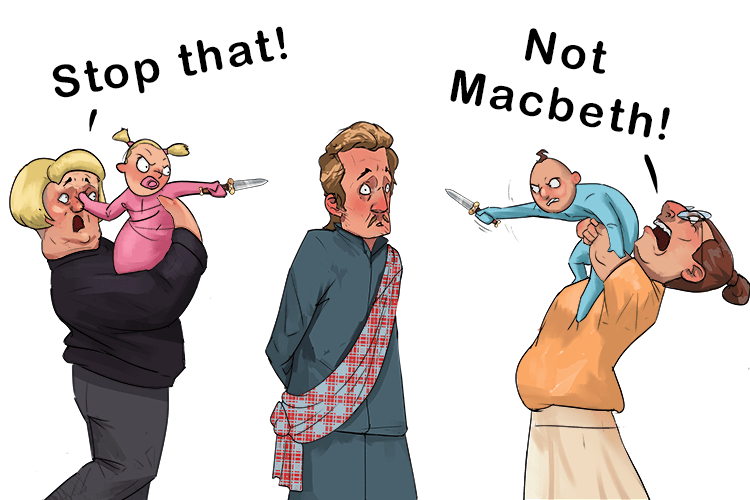 None of the babies from any woman, ever born, shall harm Macbeth