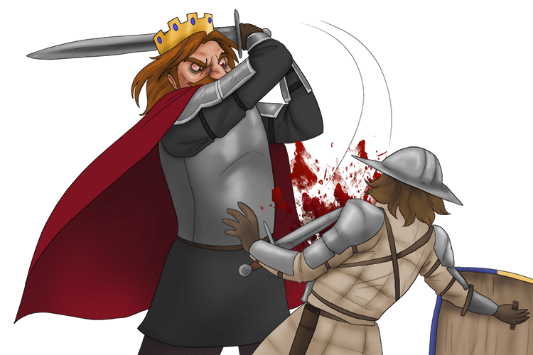 Siward’s son suddenly appears and challenges Macbeth and is killed.