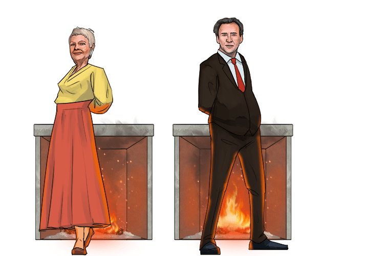 Hollywood stars hide your fires