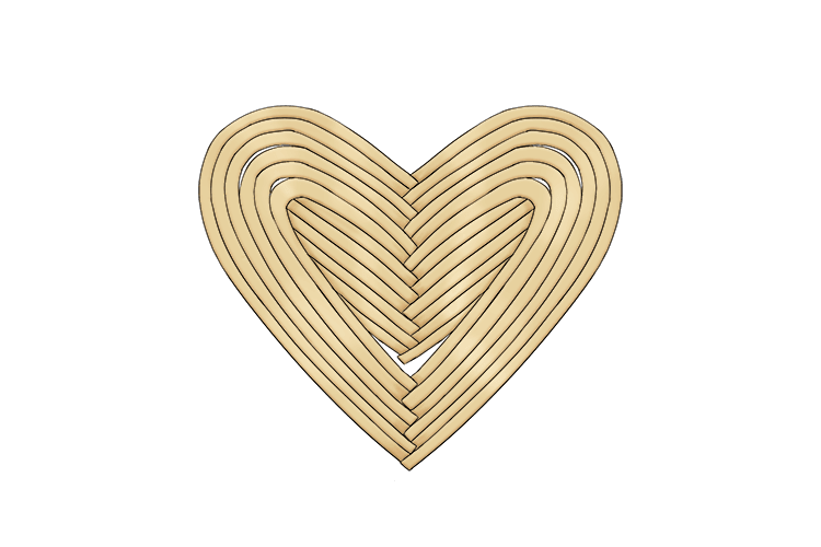 I remember the very first time I made linguine into the shape of my heart