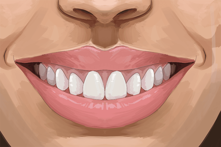 The quotation can be remembered with the single picture of seeing a smile.