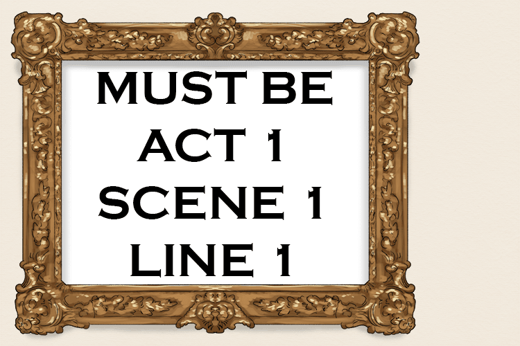 We at Mammoth Memory believe that you absolutely SHOULD know that this is the very first thing that is spoken in Macbeth. So this MUST BE Act 1, Scene 1.