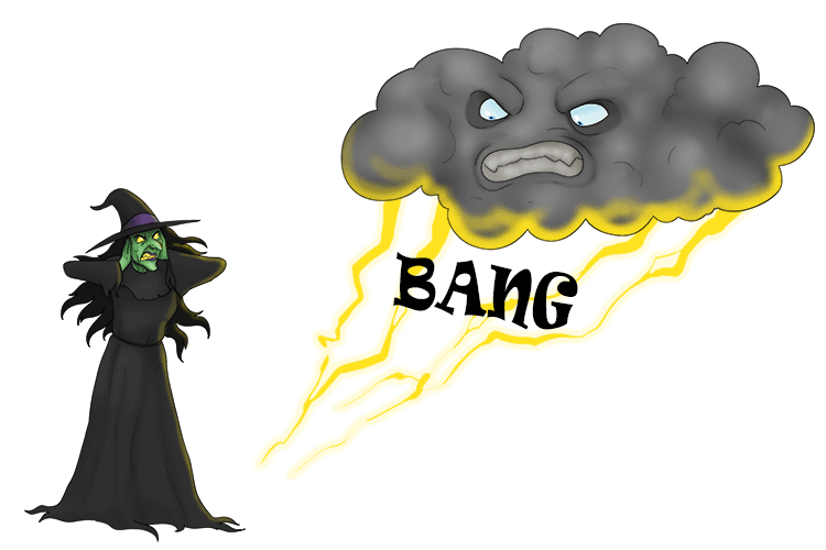 Imagine meeting in thunder.