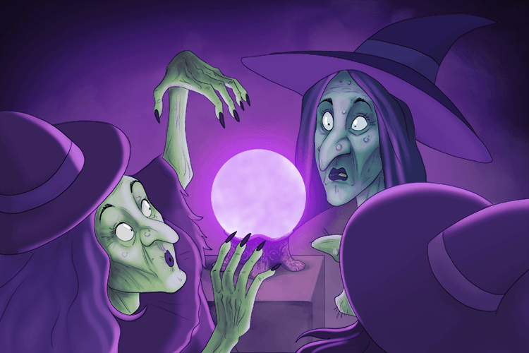 The three witches convene on a heath after one was killing swine and another was planning revenge on a sailor