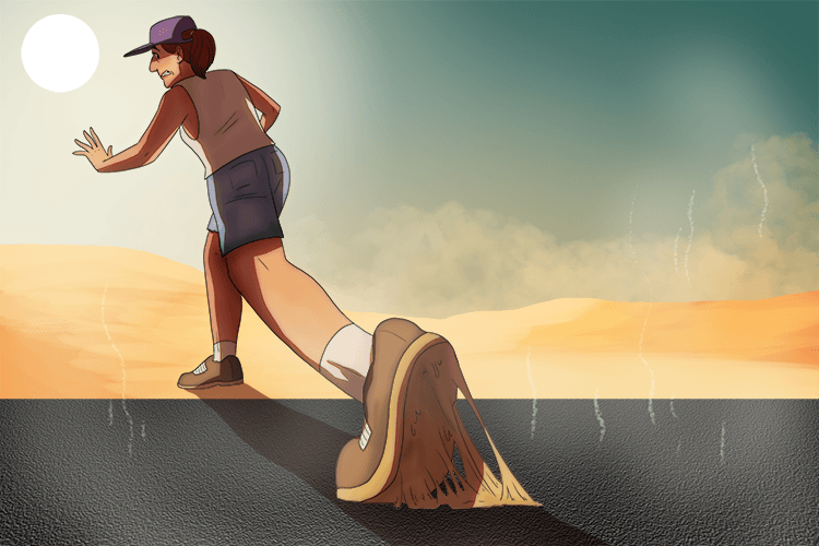 Adding heat caused fusion (adhesion) between the two materials, giving them the ability to stick together.