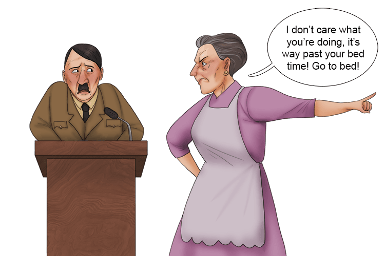 Even the dictator (edict) was given an official order by someone in authority.