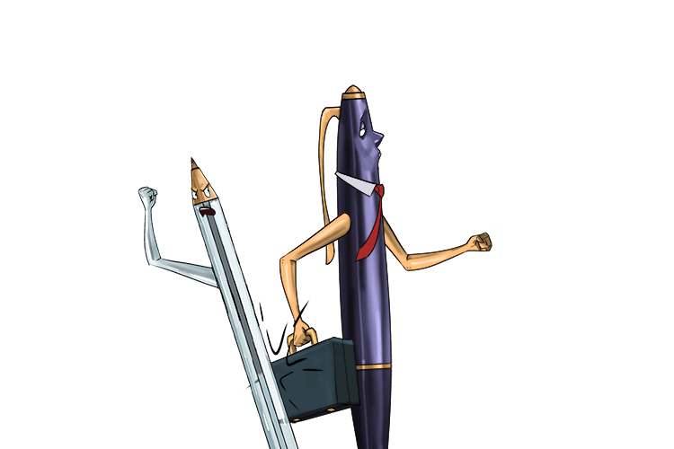 I hate these professional pens from the city (propensity), they tend to have such a particular way of behaving