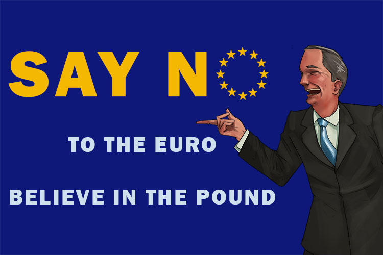 It was proposed that the pound (propound) be abolished for the Euro. It was put forward for consideration, but the British public said no