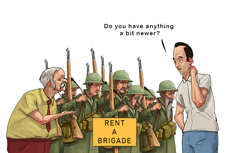 You can now rent a brigade (renegade) of soldiers. They are deserters from one army to another