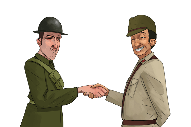 He wanted to practise zen but it emanated from Japan and he had a real phobia (xenophobia) since being a prisoner of the Japanese in World War II. He had an extremely strong dislike of Japanese people. This course should help him overcome his fear