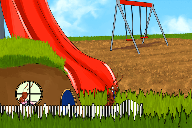 They lived by the park (par)