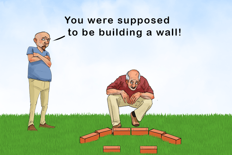 I was supposed to be doing DIY, but I made a brick collage (bricolage) instead