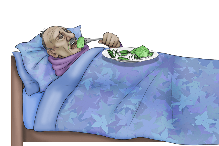 If you have the flu, eat your greens and try to sleep (grippe).
