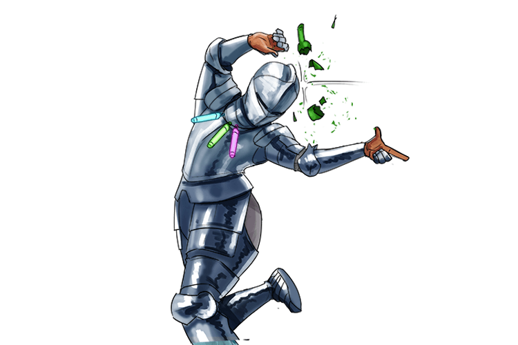 Friday night is when we finish work and go out to party. I won't be vulnerable, to drunk people, I'll be ready (vendredi)