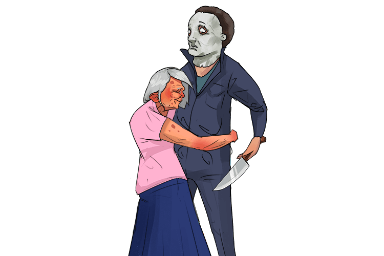 There isn't a human on earth who ma (humain) doesn't like