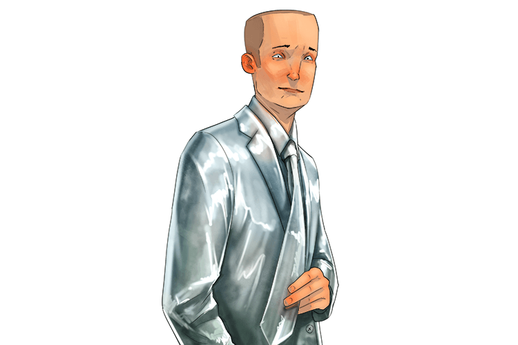 My style was to wear stainless steel (style) clothes