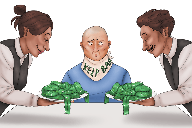 Which kelp (quel) shall I have - the one served by the male (lequel) or the one served by the female (laquelle) waiter?