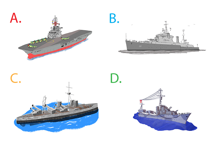 World War Two Ships: Ship Types