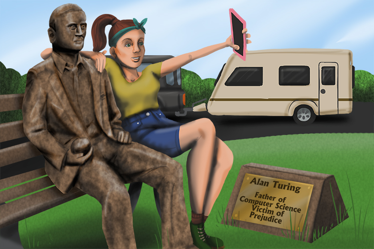 A land can be best searched touring (Alan Turing). You must not miss the Alan Turing memorial.